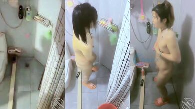 2[原创]美女租客7 偷拍洗澡合集【自慰】